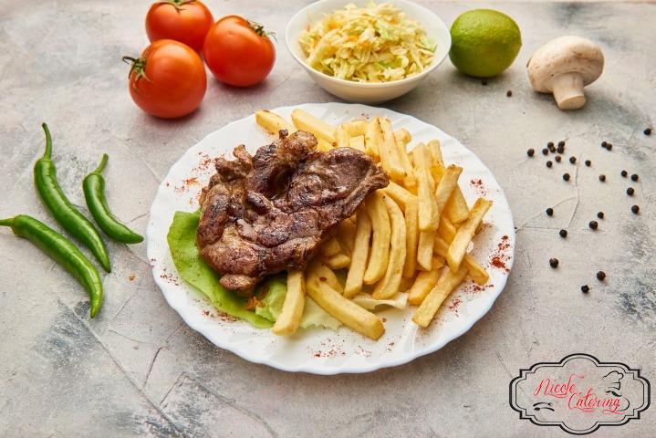 Meniu Ceafa de Porc Grill de la Nicole Catering